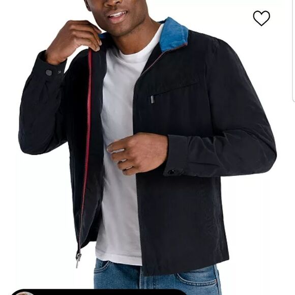 Mens London Fog Tower Microfiber Golf Jacket Medium nwt - Picture 5 of 12